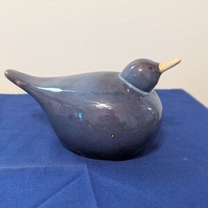 Ceramic Blue Bird Figurine